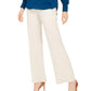 Alfani Women's Curvy Fit Mid Rise Bootcut Pants Brown Size 8