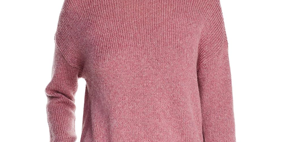 Eileen Fisher Women's Wool Blend Round Neck Pullover Sweater Pink Size X-Large