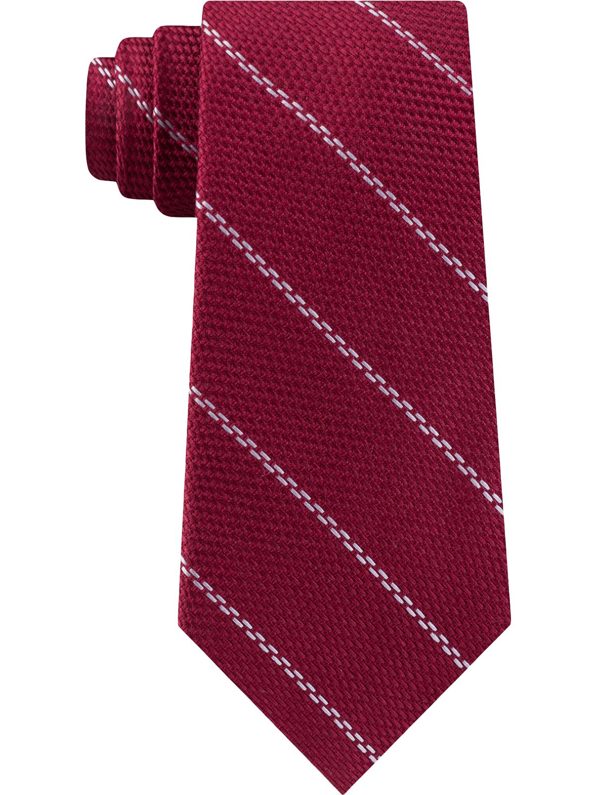 Michael Kors Men's Silk Business Neck Tie Red Size Regular