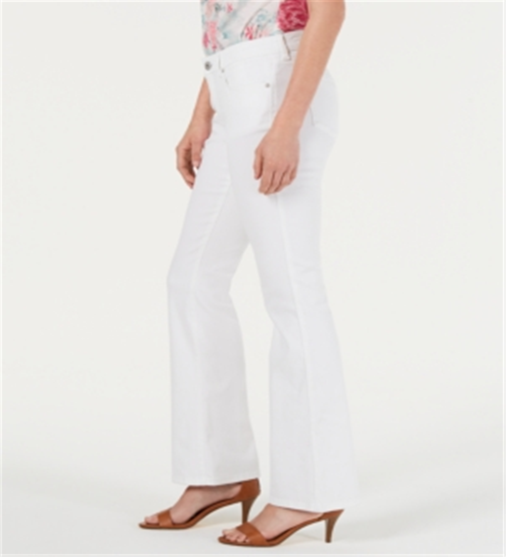 Style & CoWomen's Curvy Fit Bootcut Jeans Brown Size 8