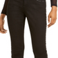 INC International Concepts Women's Studded Skinny Jeans Black Size 14