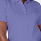 Karen Scott Women's Cotton Pique Polo Top Purple Size Medium