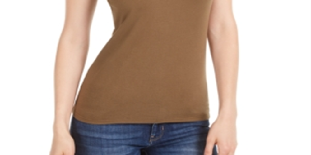 Guess Women's Cotton Beaded Logo T-Shirt Green Size X-Small