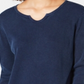 Style & Co Women's Cotton Thermal Top Blue Size Petite P