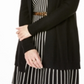 Charter Club Women's Nicki Cashmere Open Front Cardigan Black Size Petite L