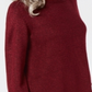 Karen Scott Women's Marled Boat Neck Sweater Red Size X-Small