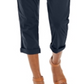 Style & Co Women's Pull on Cuffed Utility Pants Blue Size 2