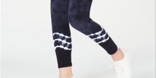 Ideology Women's Fitted Leisurewear Athletic Leggings Blue Size S