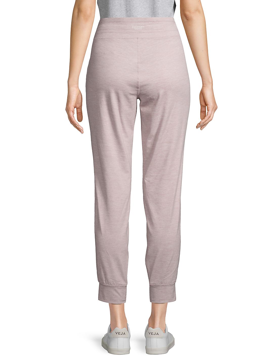 Calvin Klein Women's Performance High Waist Joggers Pink Size Small