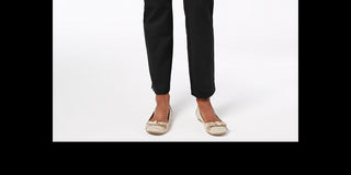 Charter Club Women's Pull on Ponte Knit Pants Purple Size 4 Petite