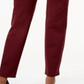 Charter Club Women's Pull on Ponte Knit Pants Purple Size 4 Petite
