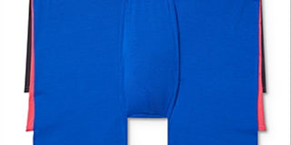 Calvin Klein Men's Cotton Blend Solid Everyday Boxer Brief Blue Size Large