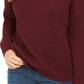Style & Co Women's Ribbed Drop Shoulder Sweater Berry Jam Size X-Small