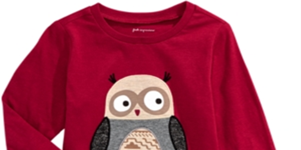First Impressions Baby Boy's Cotton Little Owl T-Shirt Red Size 6-9MOS