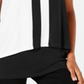 Alfani Women's Colorblocked Sleeveless Top Black Size Petite