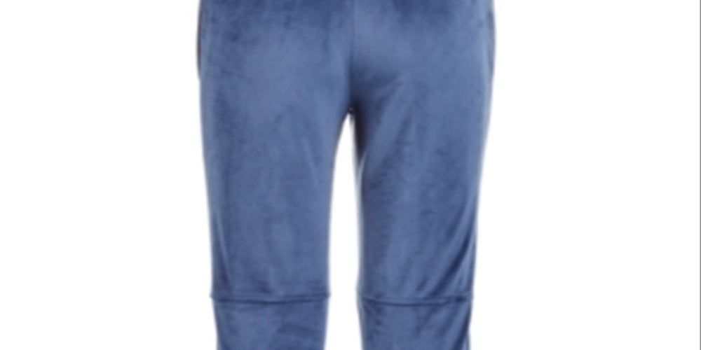 Ideology Big Girl's Taped Inset Jogger Pants Blue Size Medium