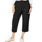 Charter Club Women's Capri Twill Pants Black Size 10