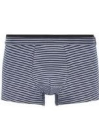 Hugo Boss Men's Cotton Striped Everyday Boxer Brief Blue Size X-Large