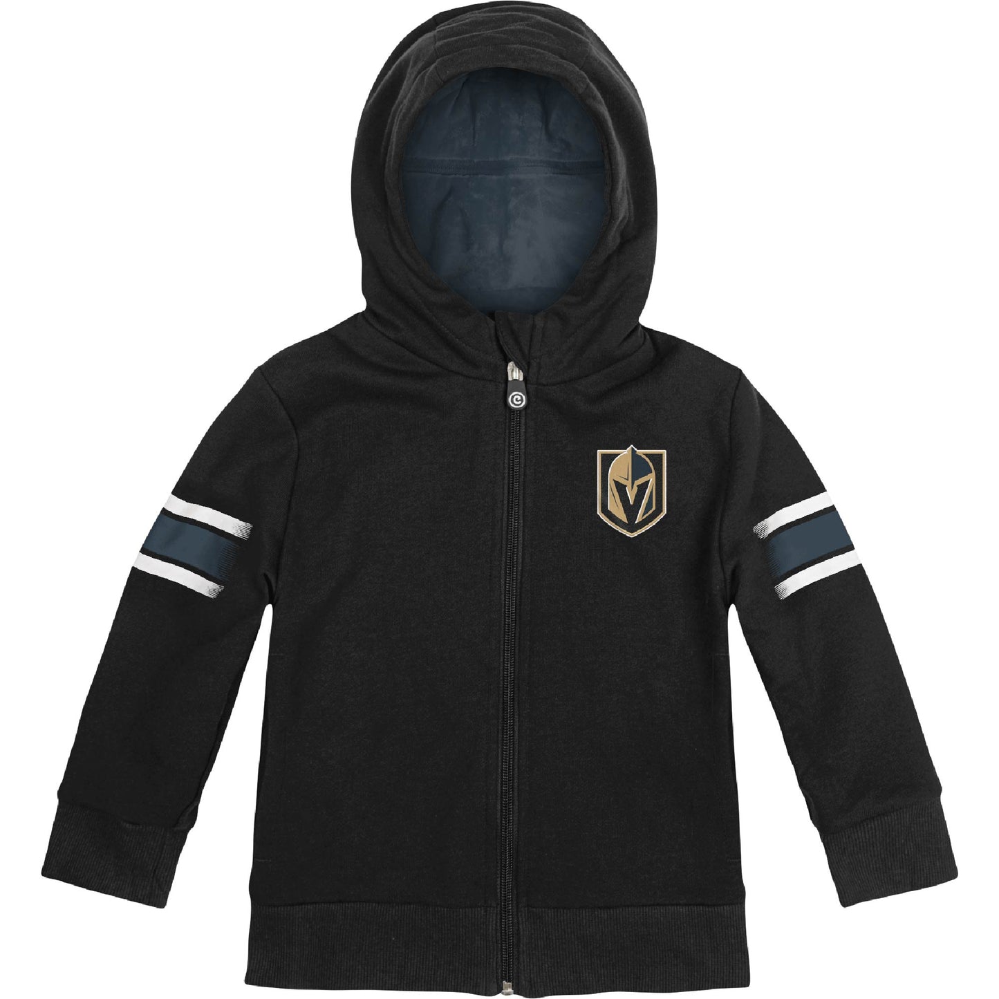 Cubcoats Boys and Girls Toddler Vegas Golden Knights 2-in-1 Transforming Full-Zip Hoodie & Soft Plushie Black Size 2T