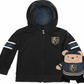 Cubcoats Boys and Girls Toddler Vegas Golden Knights 2-in-1 Transforming Full-Zip Hoodie & Soft Plushie Black Size 2T