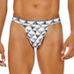 2(x)ist Men's Sliq Micro Thong Gray Size Large