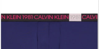 Calvin Klein Men's Low Rise Trunks Navy Size Small