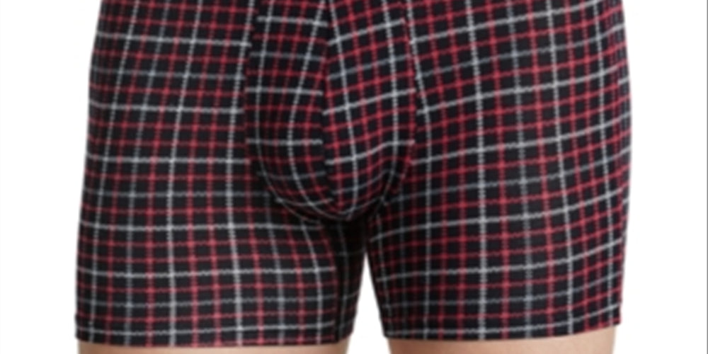 Jockey Men's Supersoft Boxer Briefs Red Size Small