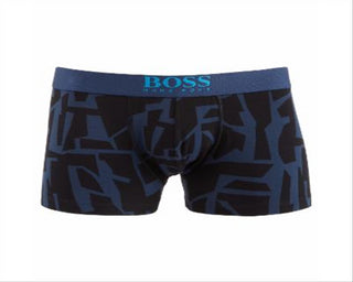 Hugo Boss Men's Printed Trunks Blue Size S