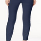 Alfani Women's Tummy Control Pull on Skinny Pants Dark Fudge Size 12 Petite