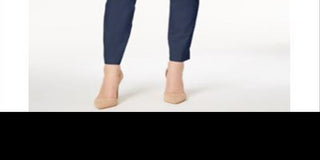 Alfani Women's Tummy Control Pull on Skinny Pants Dark Fudge Size 12 Petite