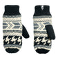 The North Face Women's Fair Isle Mitt Black Size XS/S