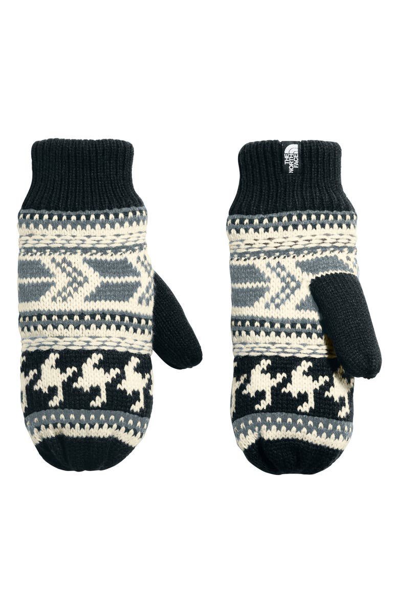 The North Face Women's Fair Isle Mitt Black Size XS/S