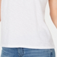 Style & Co Women's Contrast Yoke Cotton Top Blue Size XX-Large