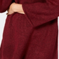 Karen Scott Women's Cowlneck Tunic Red Size Small