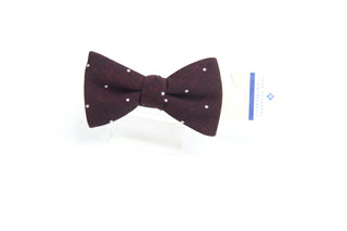 Ryan Seacrest Distinction Men's Bow Umbria Dot Pre Tie Red Size Regular
