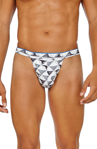2(x)ist Men's Sliq Micro Thong -Gray Size X-Large