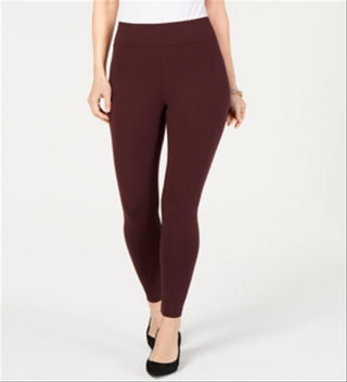Alfani Women's Comfort Waist Leggings Wine Size Petite XL