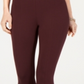 Alfani Women's Comfort Waist Leggings Wine Size Petite XL