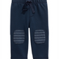 First Impressions Baby Boy's Knee Patch Pants Blue Size 24MOS