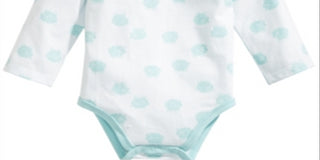 First Impressions Baby Boy's Lamb Print Bodysuit Blue Size Newborn