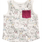 First Impressions Baby Boy's Animal Print Tank Top Gray Size 6-9MOS