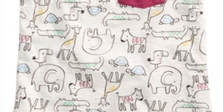 First Impressions Baby Boy's Animal Print Tank Top Gray Size 6-9MOS