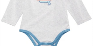 First Impressions Baby Boy's Fox Bodysuit Gray Size Newborn