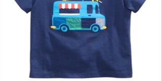 First Impressions Baby Boy's Cotton Ice Cream Truck T-Shirt Blue Size 18MOS
