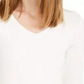 Alfani Women's V Neck Swing Tunic White Size 2XL