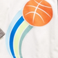 First Impressions Baby Boy's Basketball Print T-Shirt White Size 12MOS