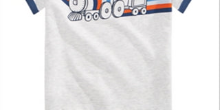 First Impressions Baby Boy's Train T-Shirt Gray Size 24MOS