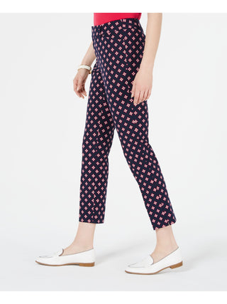 Charter Club Women's Printed Capri Pants Blue Size 6
