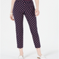Charter Club Women's Printed Capri Pants Blue Size 6