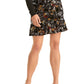 Rachel Roy Women's Dora Printed Mini Skirt Black Size Small